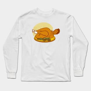 Turkey Kramer - Buttered Up Cosmo Kramer Long Sleeve T-Shirt